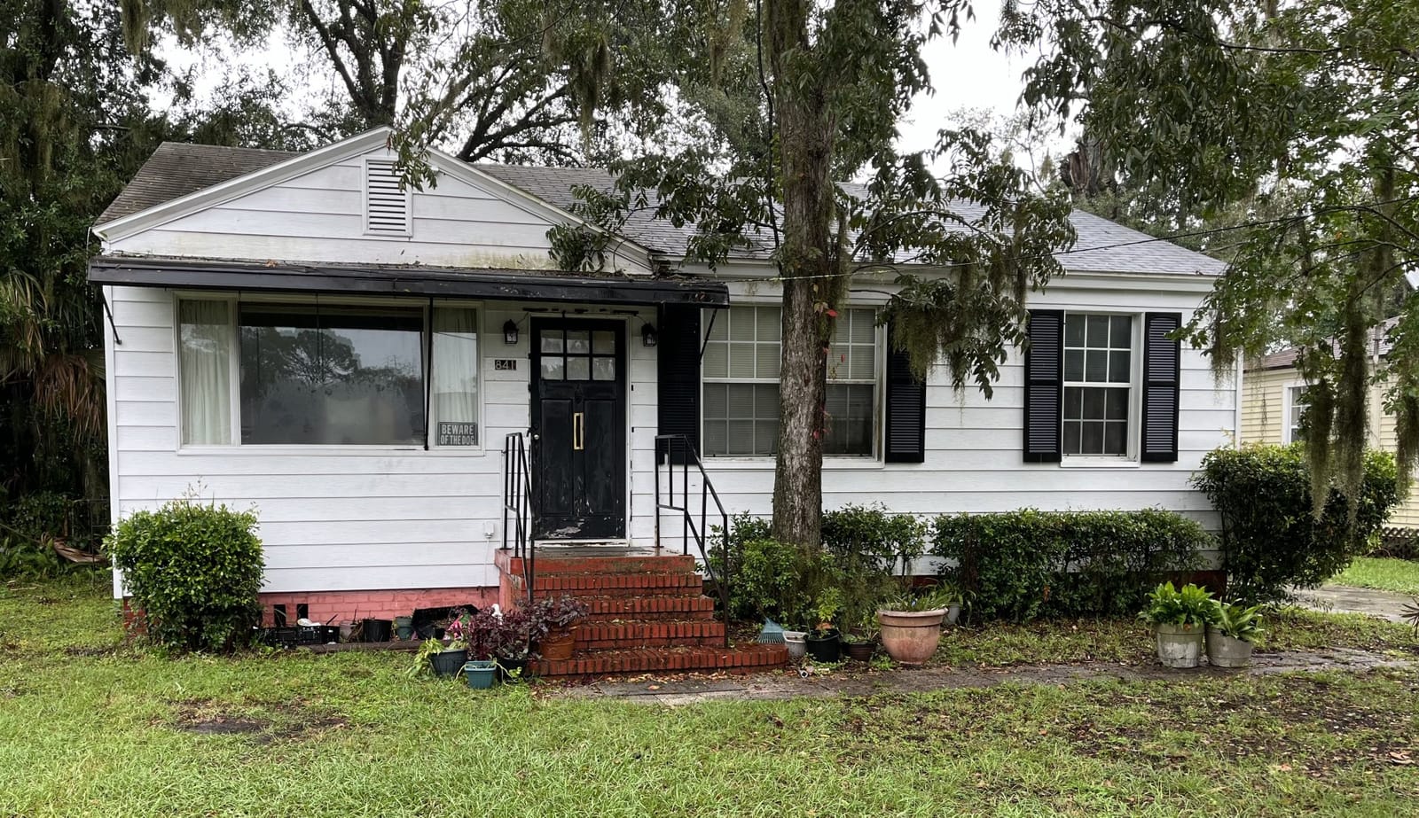 House wash — front exterior